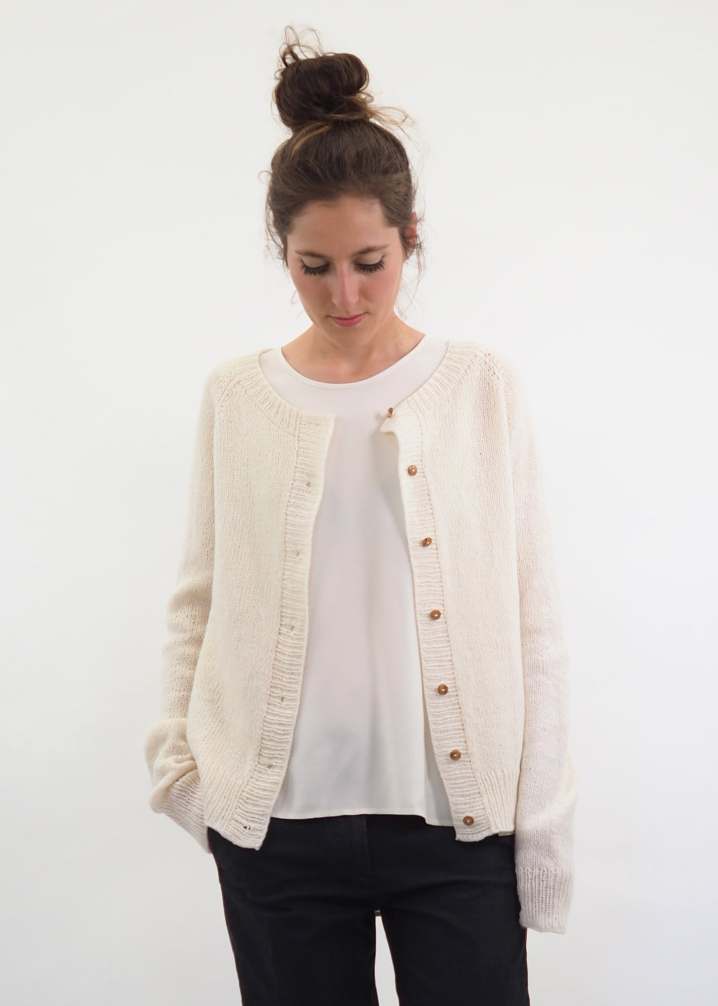 RAGLAN cardigan basics - ebook / pdf -