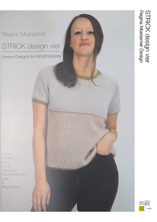STRICK design vier - Anleitungsheft - nur deutsche Ausgabe